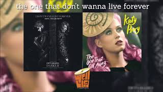 The One That Got Away / I Don't Wanna Live Forever (Katy Perry, ZAYN & Taylor Swift Mixed Mashup) Resimi
