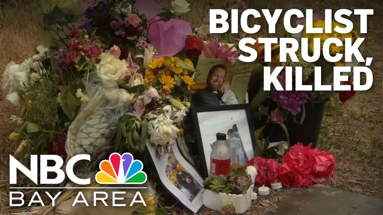 Bicyclist dies after being hit by garbage truck in Atherton - YouTube