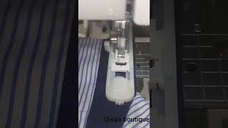 #buttonhole#brothersewing machine#school dress