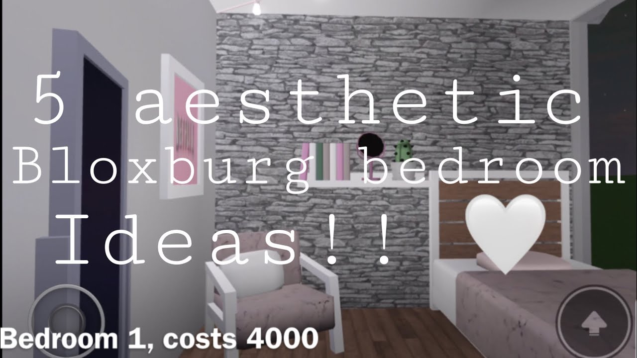 5 BLOXBURG bedroom ideas!! YouTube