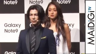 みちょぱ、武田真治の謎リアクションにあ然「ガチでびっくり」　「Galaxy新製品」記者発表会3