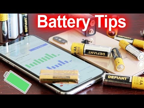 iPhone XS Battery Saving Tips with iOS 12 - Fix Dying iPhone Battery