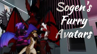 VRchat Avatar Hopping #16- Sogen's Furry Avatars