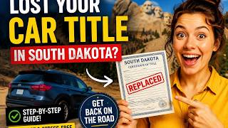 How to replace a lost car title in South Dakota