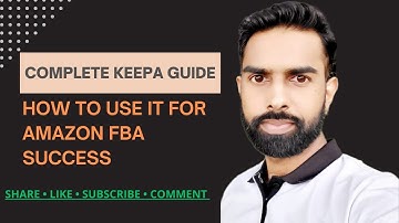 Keepa complete tutorial | How to use Keepa for Amazon hunting