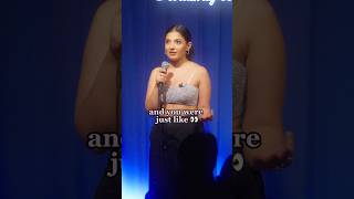 Girl stalked him met at meditation group #comedy #crowdwork #dating