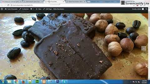 Changes on the website through WordPress admin panel