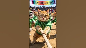 Cat win Squid game  #cat #ai #aicat #shortvideo #shorts #story #catstory #kitten #kitties #gta