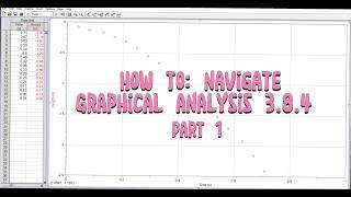 Famous HOW TO: Graphical Analysis 3.8.4 Tutorial for Beginners | Part 1 Profile
