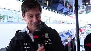 F1 2022 Toto Wolff Post Race Interview British GP
