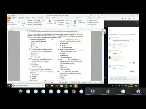 Video Video chữa bài tập trắc nghiệm Tiếng Anh A2 ôn thi... - youtube