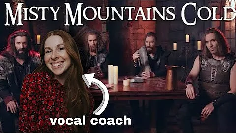 Vocal coach reacts to Geoff Castellucci - Misty Mountain Cold