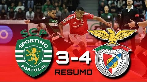 SPORTING CP 3-4 SL BENFICA | RESUMO DA FINAL LIGA FUTSAL 24/25