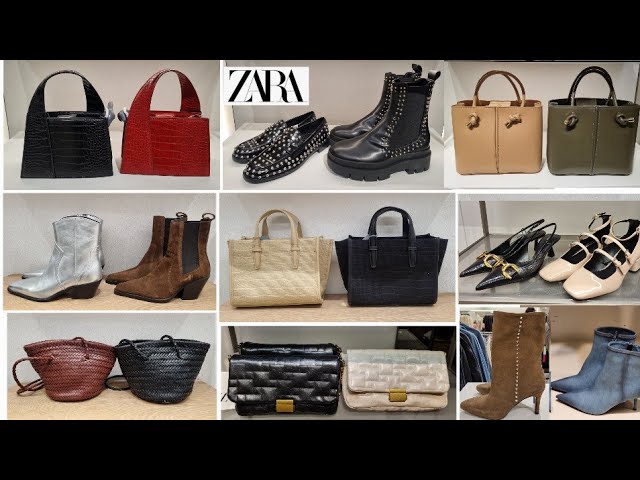 ZARA WOMEN'S BAGS & SHOES NEW COLLECTION / JANUARY 2023 