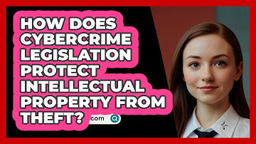 How Does Cybercrime Legislation Protect Intellectual Property From Theft? - SecurityFirstCorp.com
