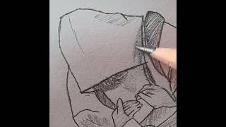 jungkook drawing 💜 #btsdrawing #art #kpopdrawing #jungkookdrawing