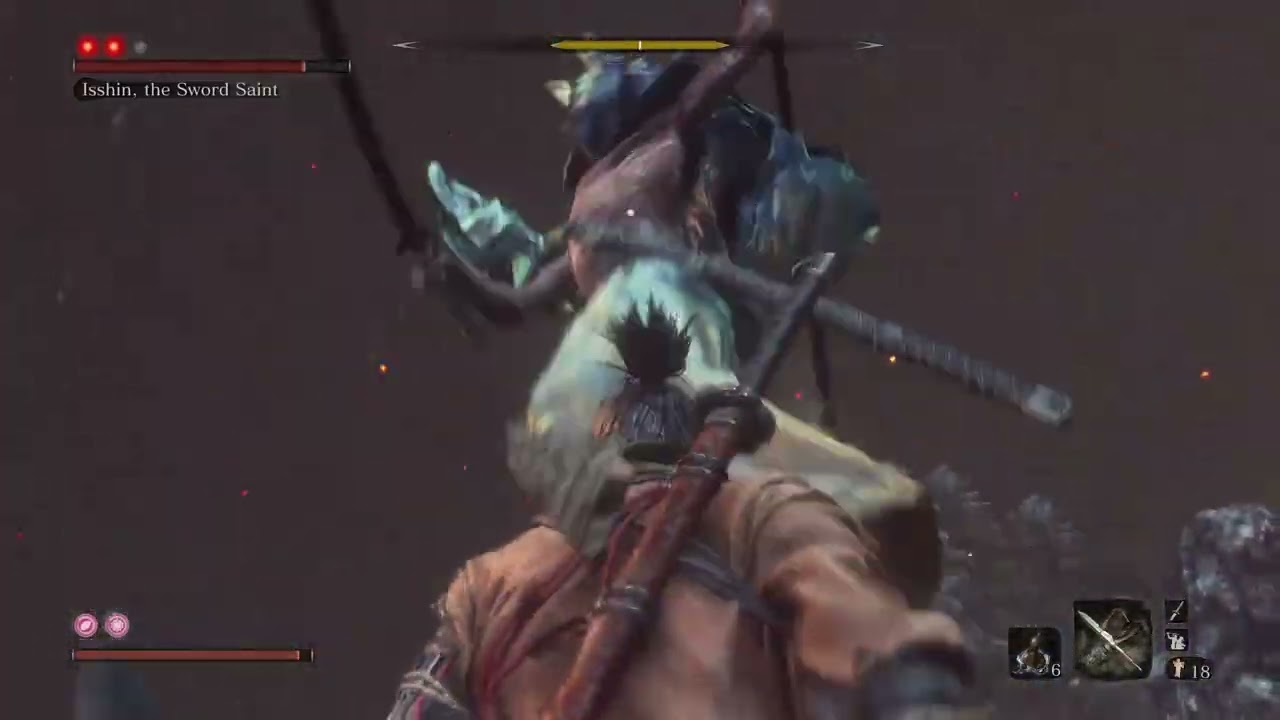 Beating Sword Saint Isshin - Sekiro