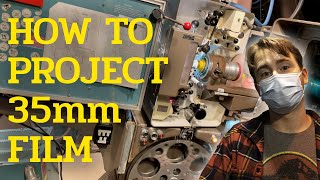 How 35mm Film is Projected