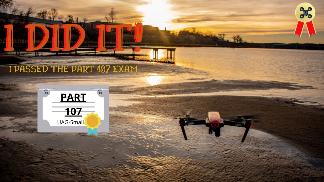 I passed my Part 107 exam! - YouTube