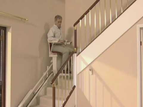 Stannah Curved Stairlift Video Youtube