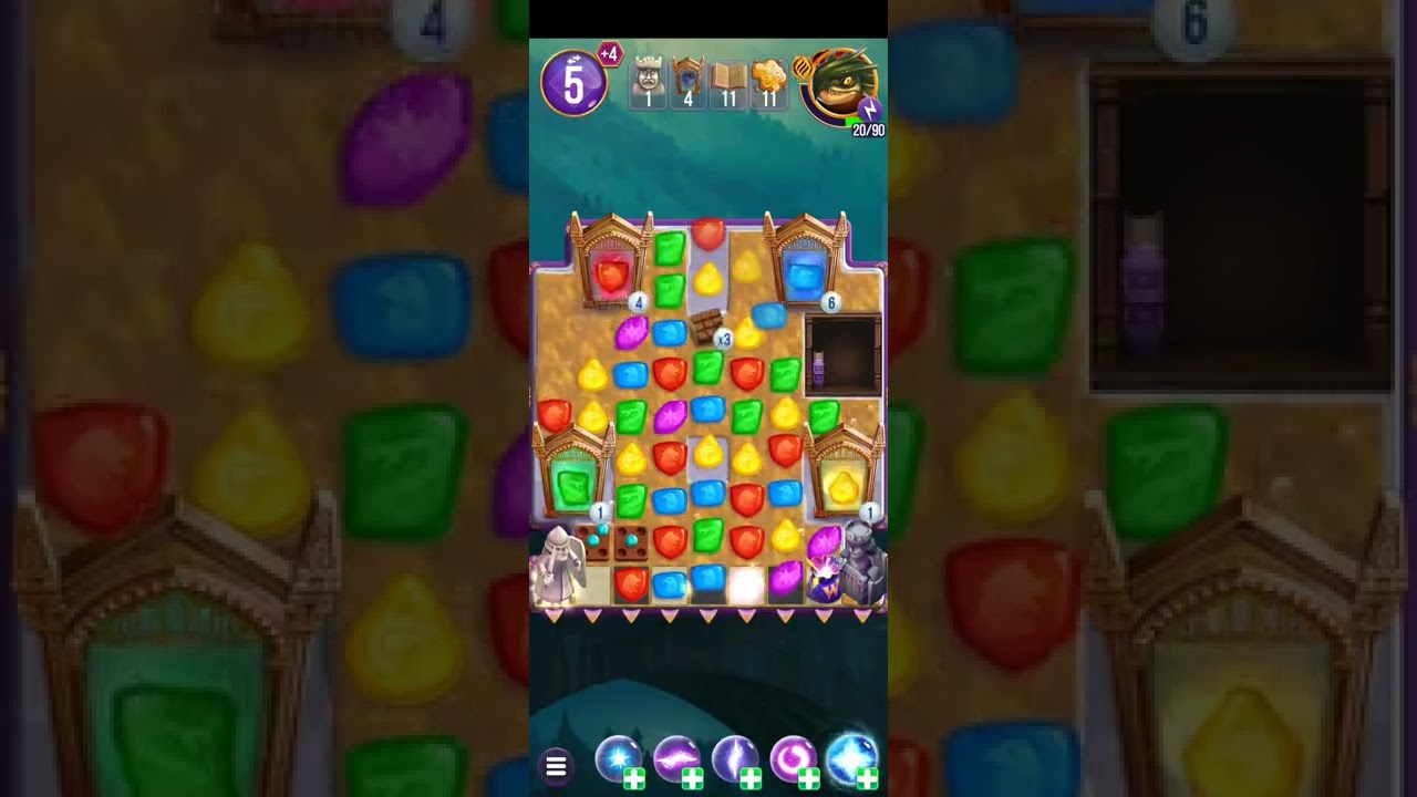 Harry Potter: Puzzles & Spells level 2526 no boosters