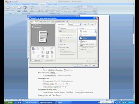 office2007 Duplex Printing.avi