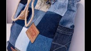 الجينز القديم . افكار لاستغلال واعادة تدوير  الجينز القديم  old_jeans_recycling #