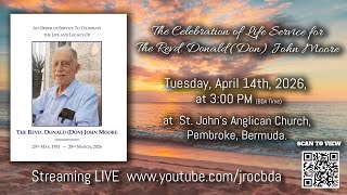 The Reverend Donald John Moore Homegoing service