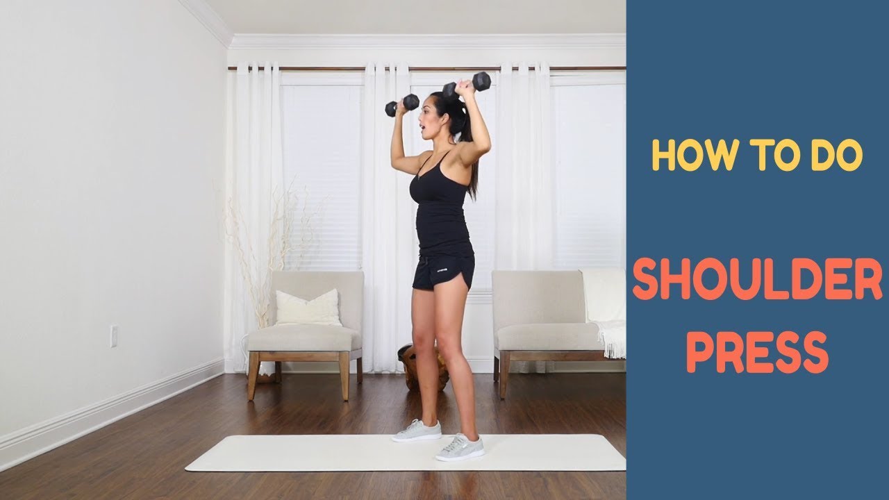 How to do: Shoulder Press - YouTube
