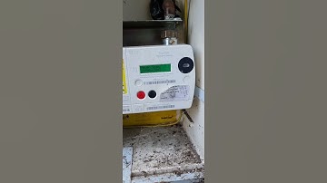 gas consumption reading on Landis & Gyr 370 smart gas meter