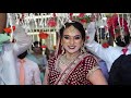 Indian wedding Bride's Entry with the bridesmaids