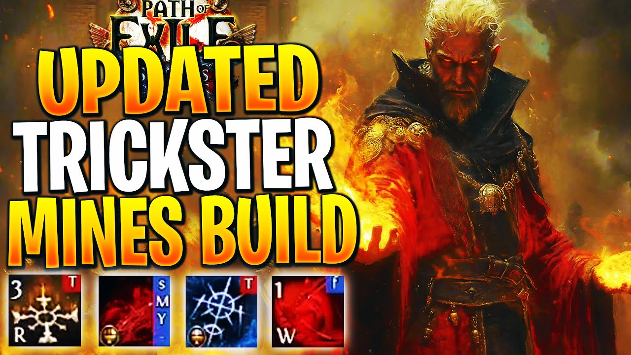 UPDATED EXSANGUINATE MINE BUILD! PoE Trickster Build Guide 3.26 - YouTube