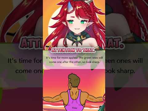 Can This Vtuber's Muscles Catch Fruit #shorts