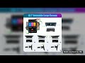 ESSGOO 10.1" 1 DIN Touch screen Universal Wireless carplay Android auto Car Stereo Radio 64G Android