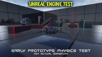 PHYSICS TEST UNREAL ENGINE 4. AI PEACE PROTOCOL