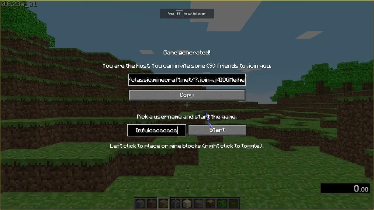 Minecraft Classic Reach Bedrock with Autoclicker 1.61s YouTube