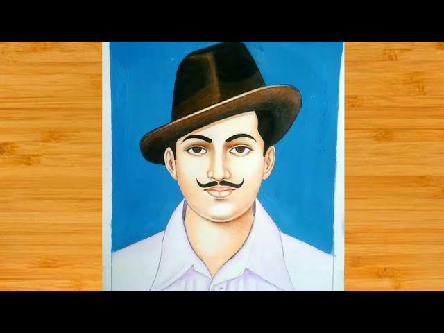 File:Bhagat Singh sketch.svg - Wikimedia Commons