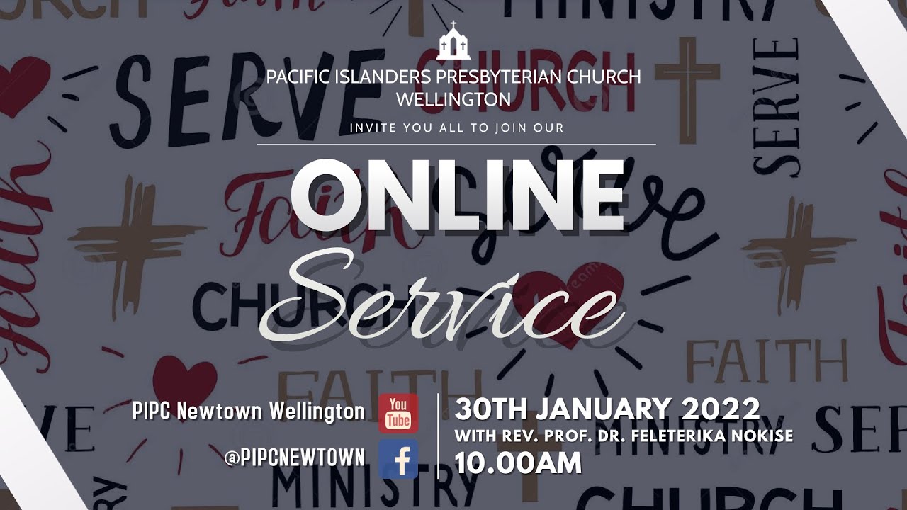 PIPC Newtown Wellington NZ Online stream 30th January 2022