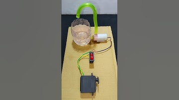 How to Run a Water Pump With Gear Dynamo Generator #dcmotor #tech #shorts