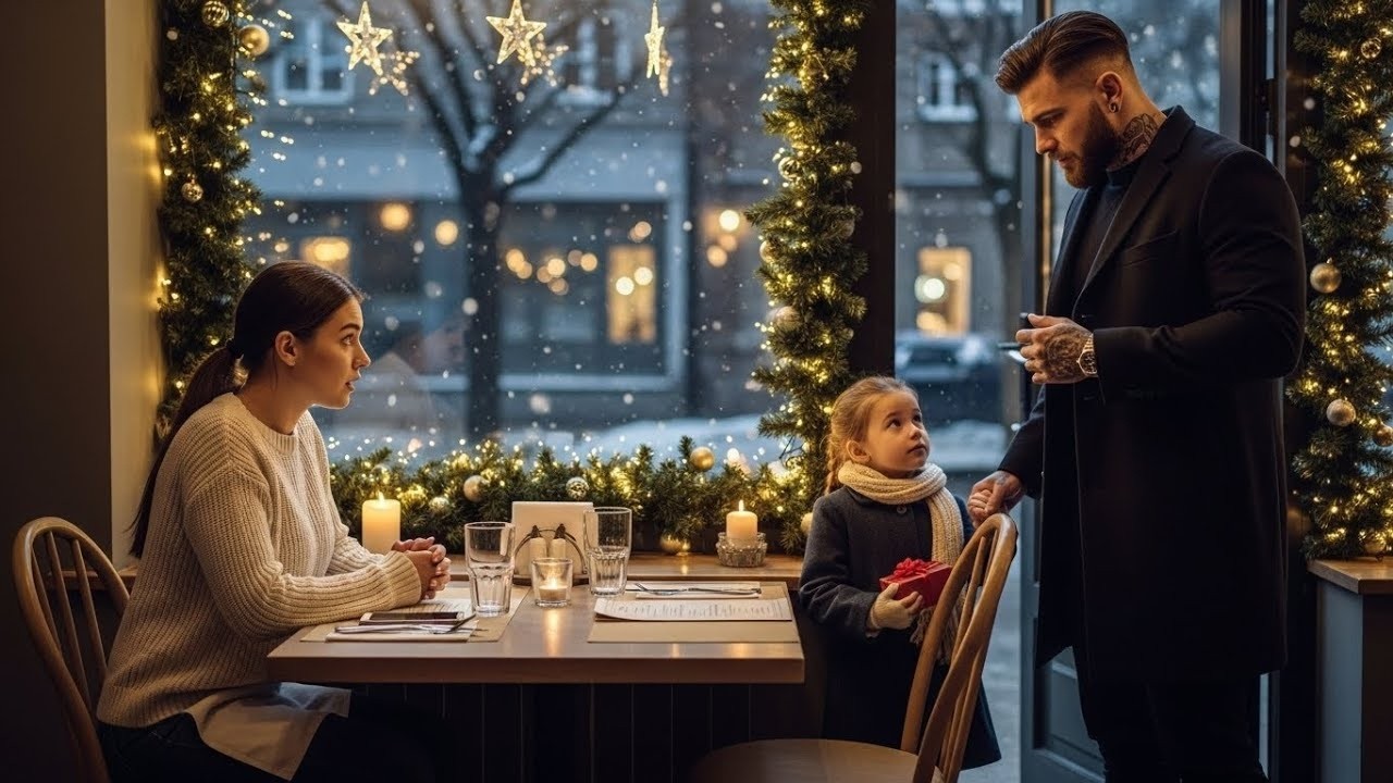 Late for a Christmas Eve Blind Date, Billionaire Surprised the Waiting Single Mom