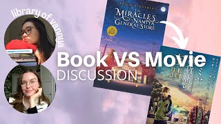 Book VS Movie 📕🍿 The Miracles of the Namiya General Store