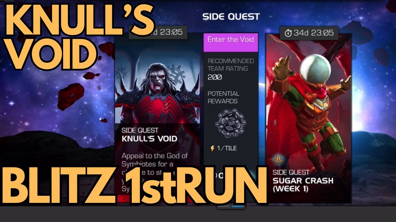 KNULL'S VOID First Run - Marvel Contest of Champions - YouTube