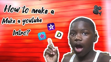 How To Make A YouTube Intro On IPhone| MarcoBee03