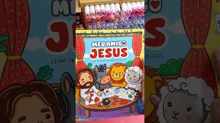 Livro de colorir fofo de Jesus! 😍🕊️ Livro de colorir fofo de Jesus! 😍🕊️