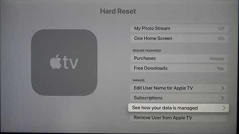 How to Change Username on APPLE TV 4K - Set a Custom Name on For a User on APPLE TV 4K - Video Guide