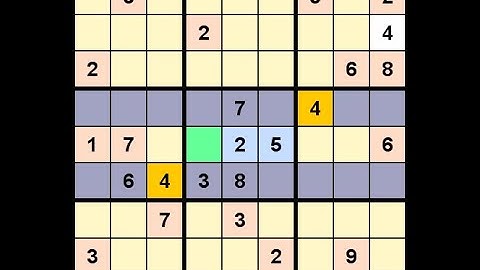 How to Solve New York Times Sudoku Hard January 8, 2022