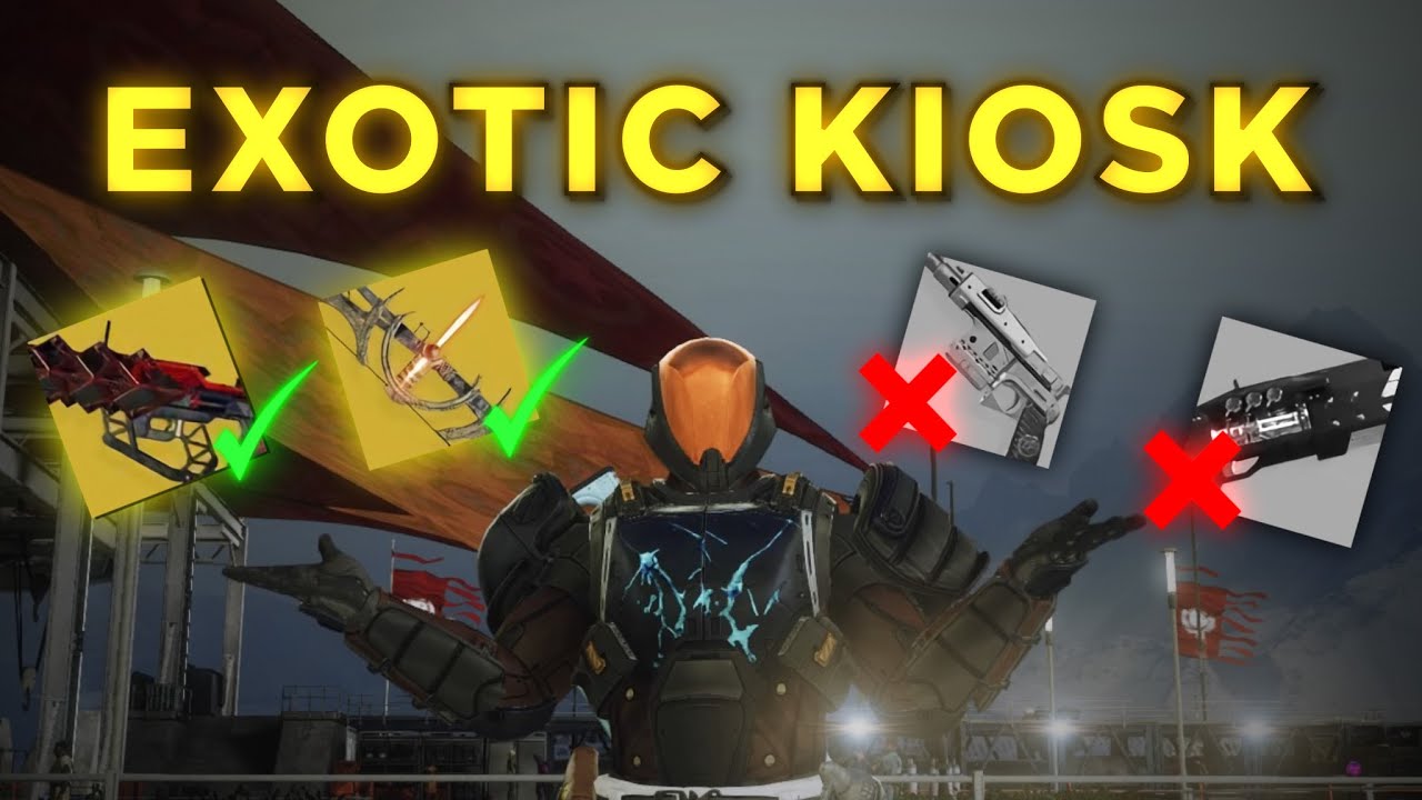 What to Get First from the Exotic Kiosk! Destiny 2 Guide YouTube