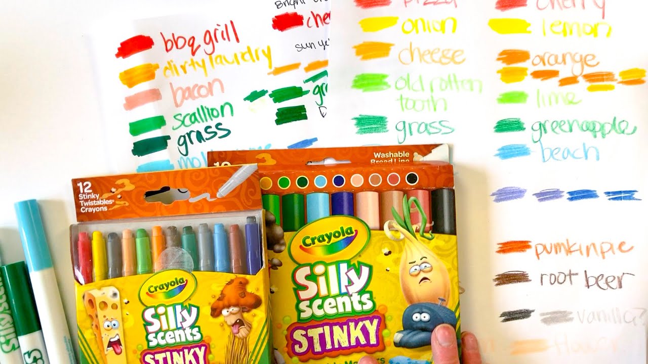 Crayola Silly Scents Mini Twistable Crayons - 12 count