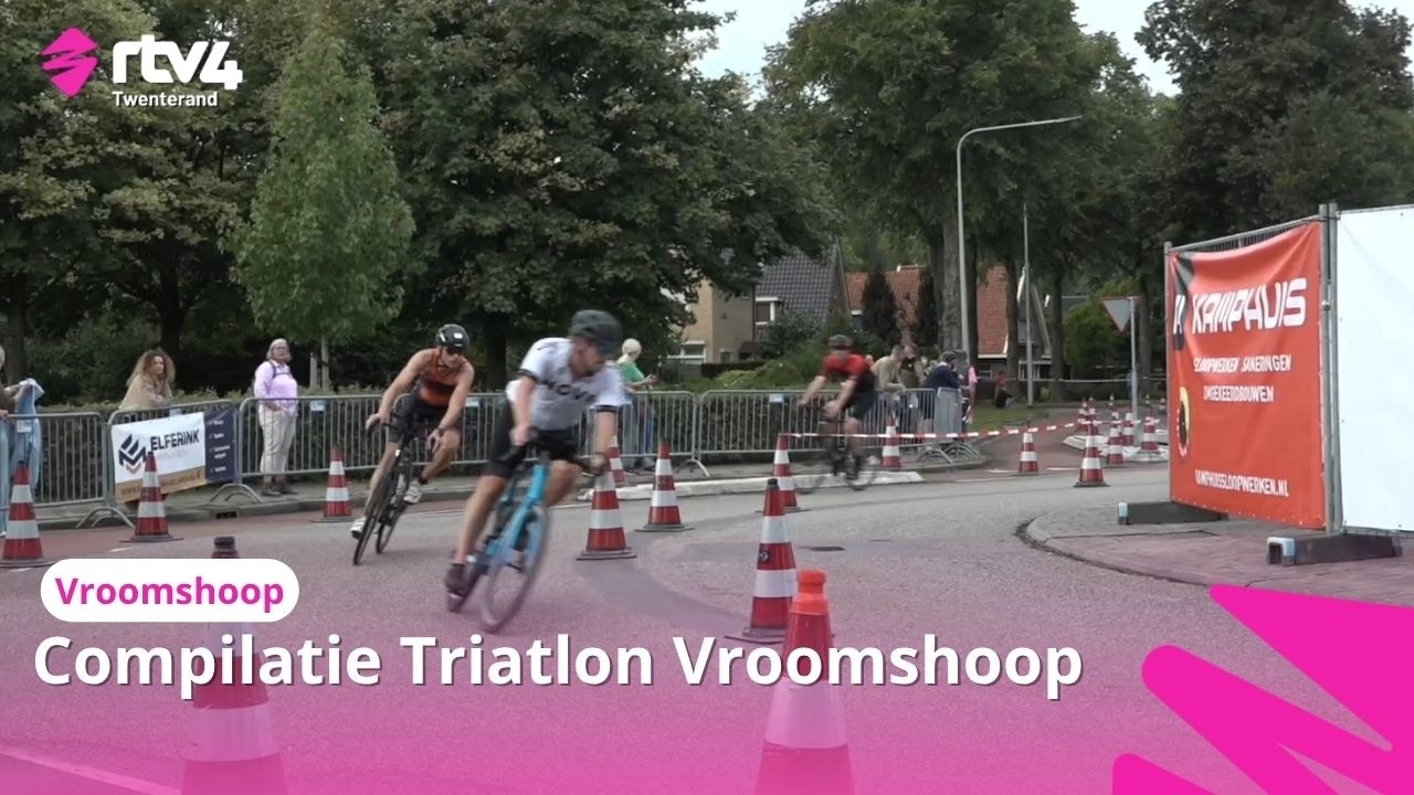 Zaterdag 5 september vond de 16e editie van de triatlon in Vroomshoop plaats. Deelnemers uit heel Nederland kwamen naar het kanaaldorp om in diverse klasses en teams te zwemmen, wielrennen en hardlopen. RTV4 Twenterand was er live bij.

Presentatie: Gina van Elburg