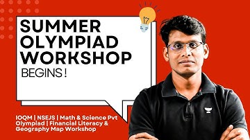 🎯 Don’t Miss This Olympiad Workshop! | Prashant Jain #ioqm #nsejs